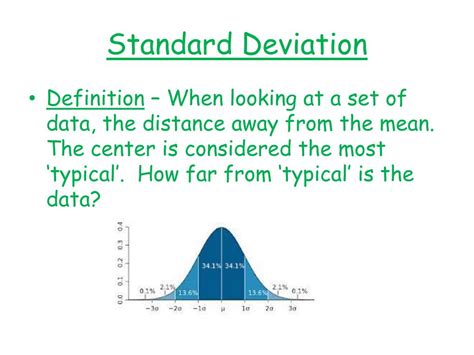 Standard Deviation Definition Psychology Simple