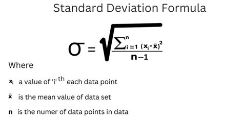 Standard Deviation Formula N-1