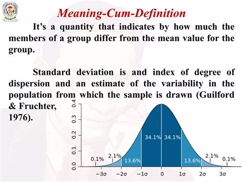 standard deviation meaning in telugu with example