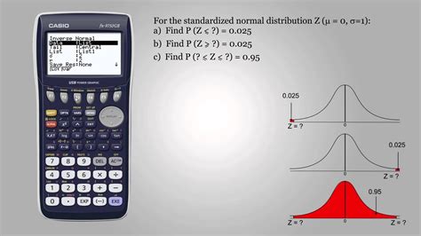 Standard Deviation Of Probability Distribution On Calculator