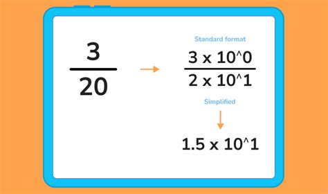 Standard Form Examples With Fractions
