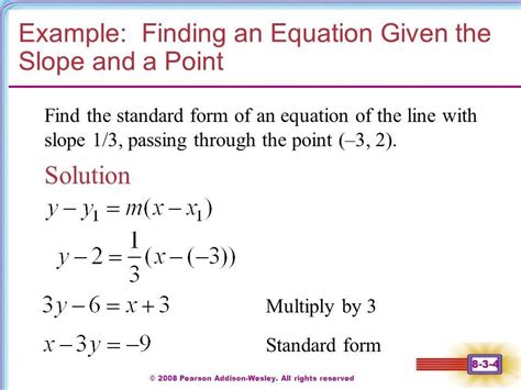 Standard Form Of Two Points