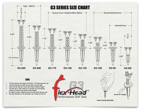 Standard Golf Tee Dimensions