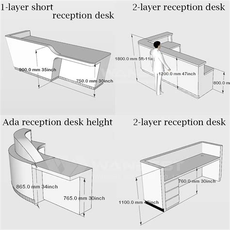 Standard Height Of Reception Table