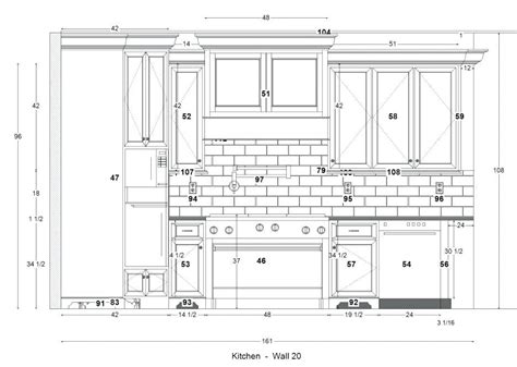 standard height of upper kitchen cabinets