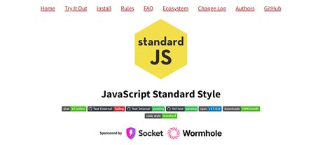 Standard Js Typescript