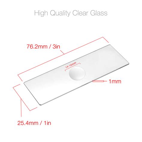 Standard Microscope Slide Size