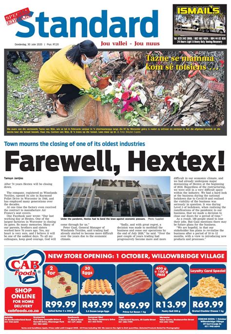 Standard Newspaper Worcester