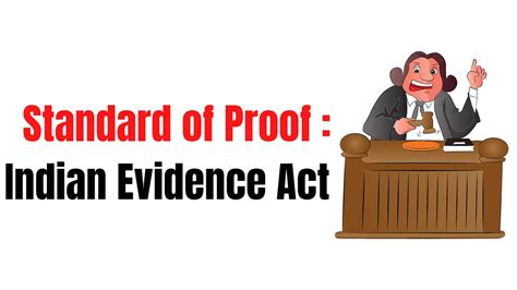 standard of proof in criminal cases