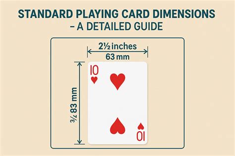 Standard Playing Card Length