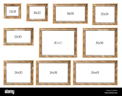 Standard Rectangle Frame Sizes
