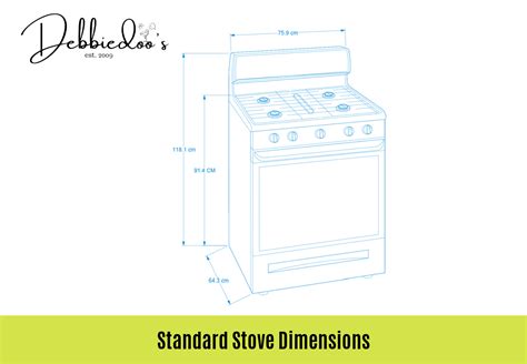 Standard Size Kitchen Stove