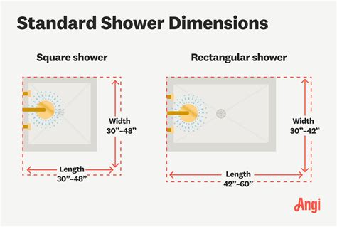 Standard Size Master Shower