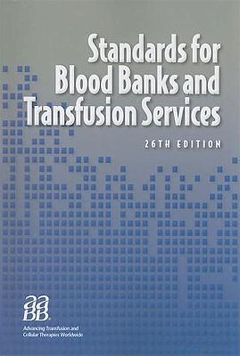 standards for blood bank transfusion services