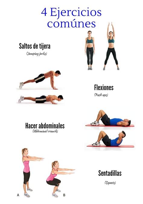 Standing Exercises In Spanish