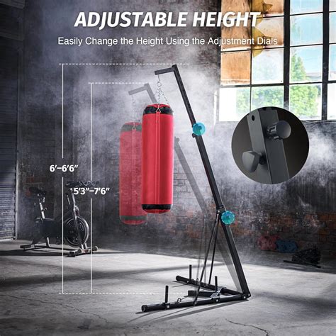 Standing Punching Bag Height