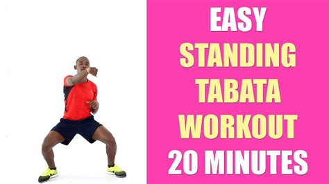 standing tabata workout