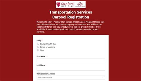 Stanford Carpool Permit