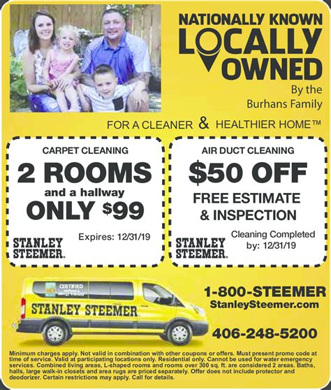 Stanley Steemer Coupon – Save Big On Carpet, Upholstery And Tile Cleaning!