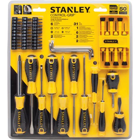 stanley 50 piece screwdriver set