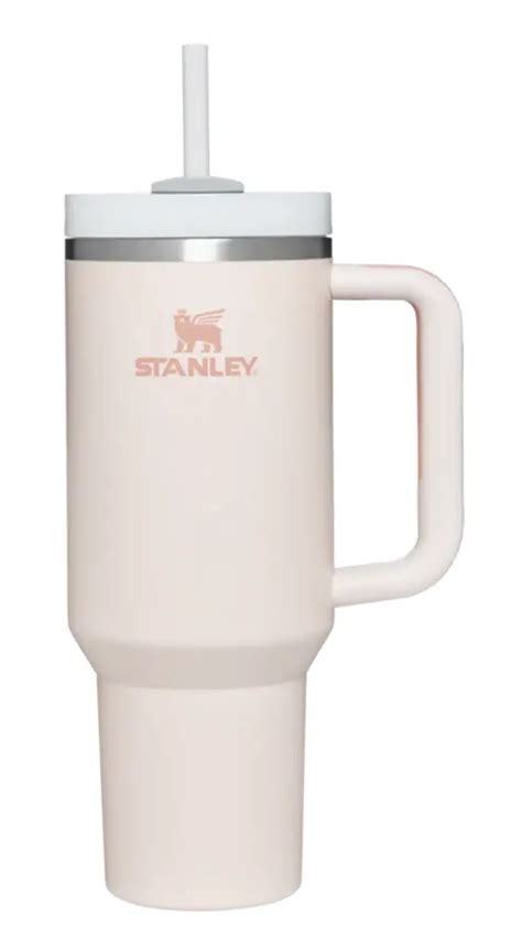 stanley cups with handle white