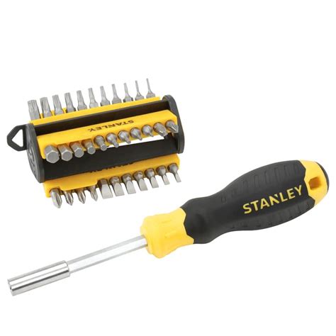Stanley Multi-Bit Screwdriver 34Pc