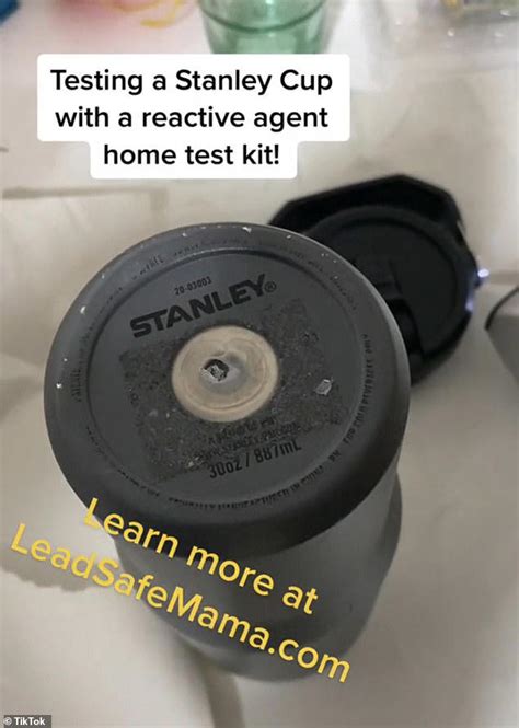 stanley tumbler lead poisoning