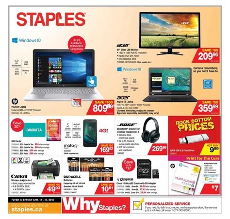 staples canada flyer printing