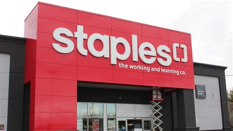 staples canada in store shopping