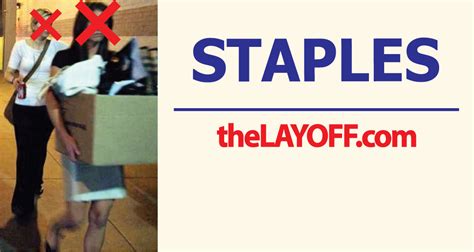 Staples Inc Layoffs