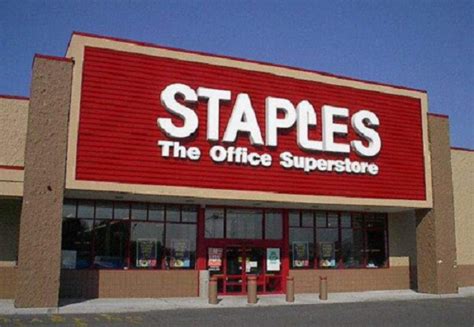 staples or officemax near me hours