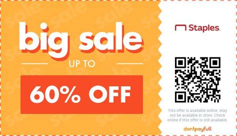Staples Print Discount Code
