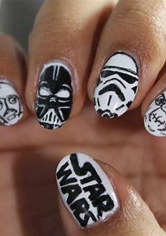 Star Wars Acrylic Nails: A Galactic Nail Trend In 2023