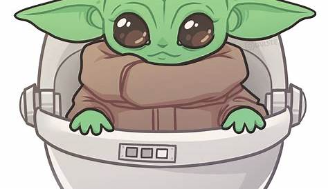 Baby Yoda Trying to Reach Stuff | Yoda sticker, Baby yoda cartoon, Star