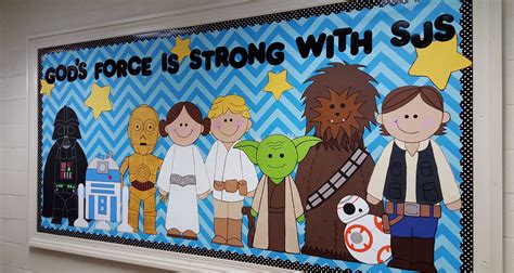 Star Wars bulletin board Peggy Nance Star wars classroom theme, Star wars classroom, Staar wars