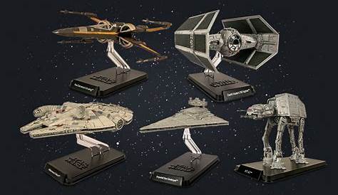 Star Wars spaceships with the new De Agostini collection