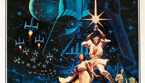 Star Wars Episode 4 Original Poster 17 IV A New Hope (1977)