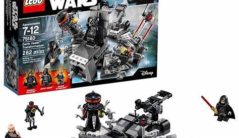 Amazon.com: LEGO Star Wars Darth Vader Transformation 75183 Building