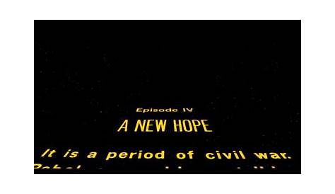 Episode 4 GIF by Star Wars - Find & Share on GIPHY