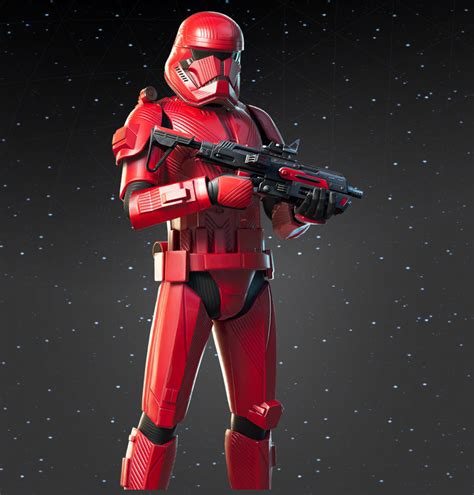 Fortnite Rise of Skywalker Pack Rey, Finn, and Sith Trooper Star Wars