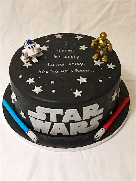 Cake Boutique 2 Tier Star Wars Birthday Cake CBNC094 Cake Boutique