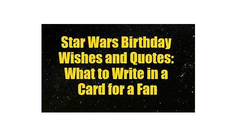 Starwars birthday card. | Starwars birthday card, Birthday cards, Star