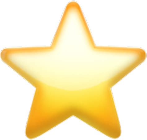 star emoji transparent background