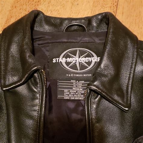 star motorcycle leather jacket
