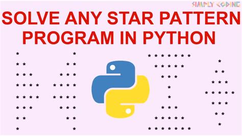 star pattern program in python