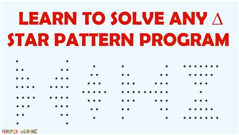 star pattern questions in java