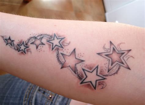 Innovative Star Tattoo Designs On Arm Ideas