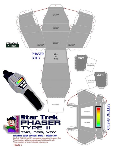 Star Trek Paper Models