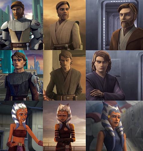star wars clone wars characters list