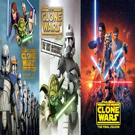 star wars clone wars dvd set